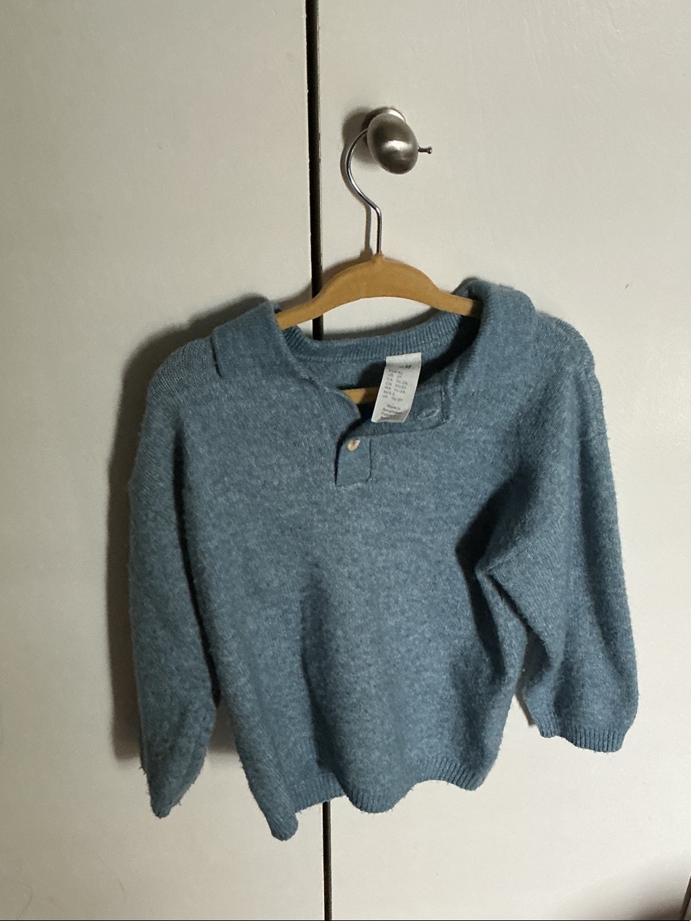 Cozy Blue Pullover Sweater